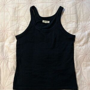 Madewell Black Tank Top